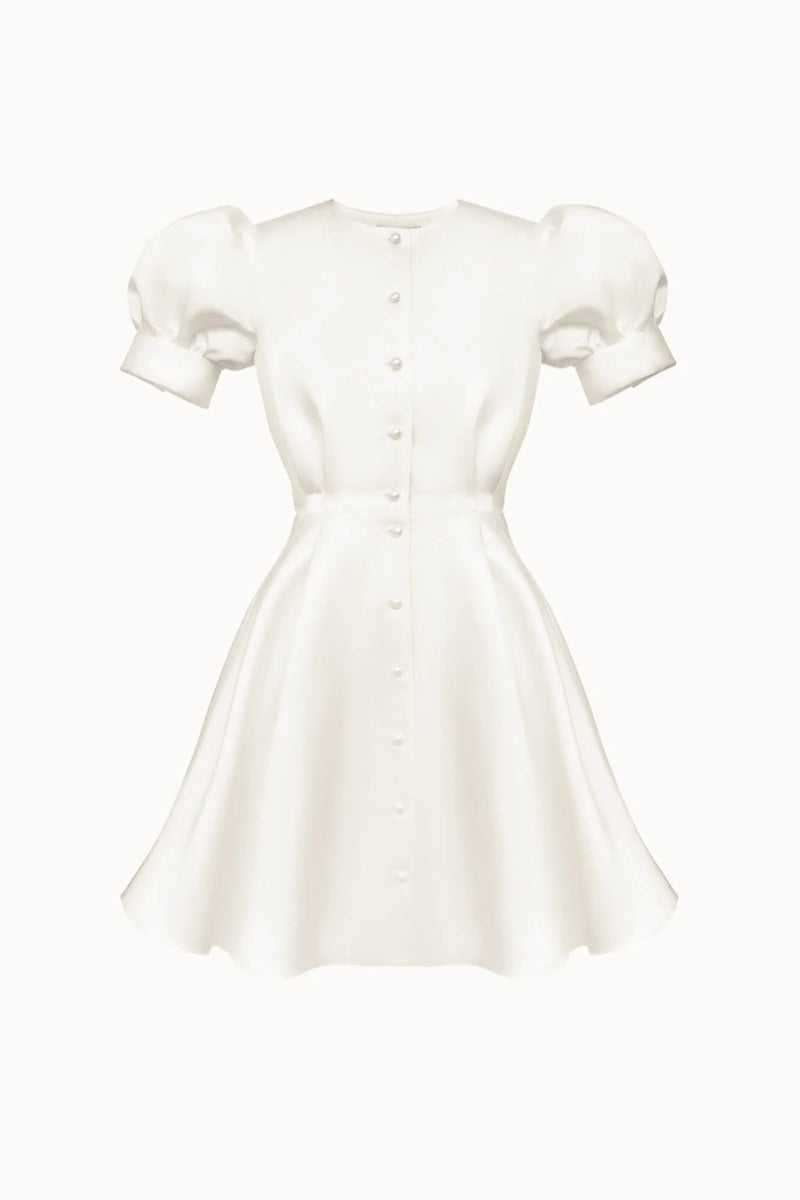 Casual Solid Patchwork O Neck Short Sleeve Dress(4 Colors) - Fashionpara