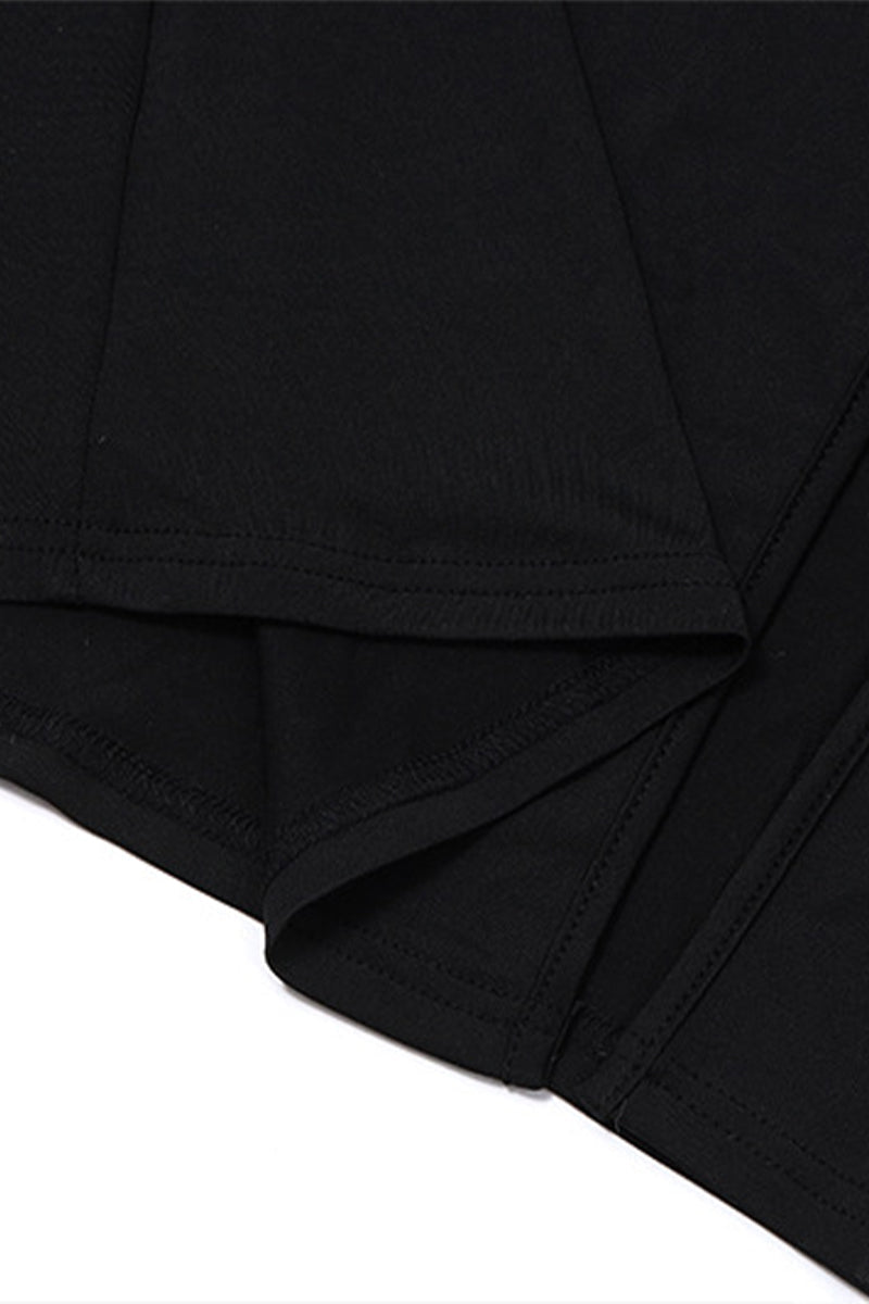 Sexy Solid Feathers Backless Contrast Strapless Irregular Dresses(Mainly Real Pictures) - Fashionpara