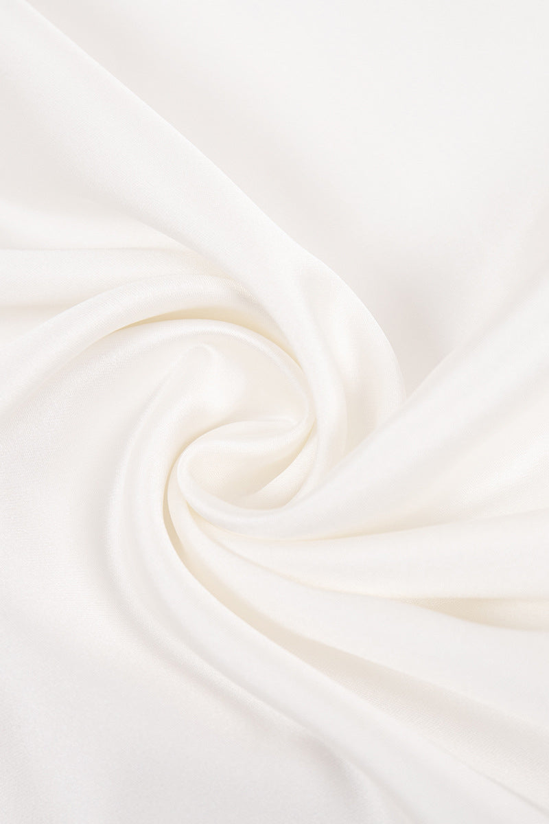 Sexy Solid Bandage Backless Slit U Neck Sling Dresses - Fashionpara