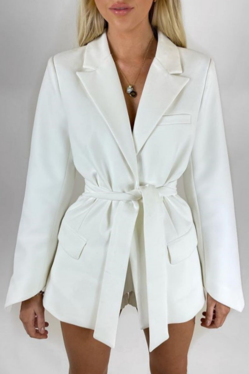 Bohonini Casual Patchwork Turn-back Collar Outerwear Jacket