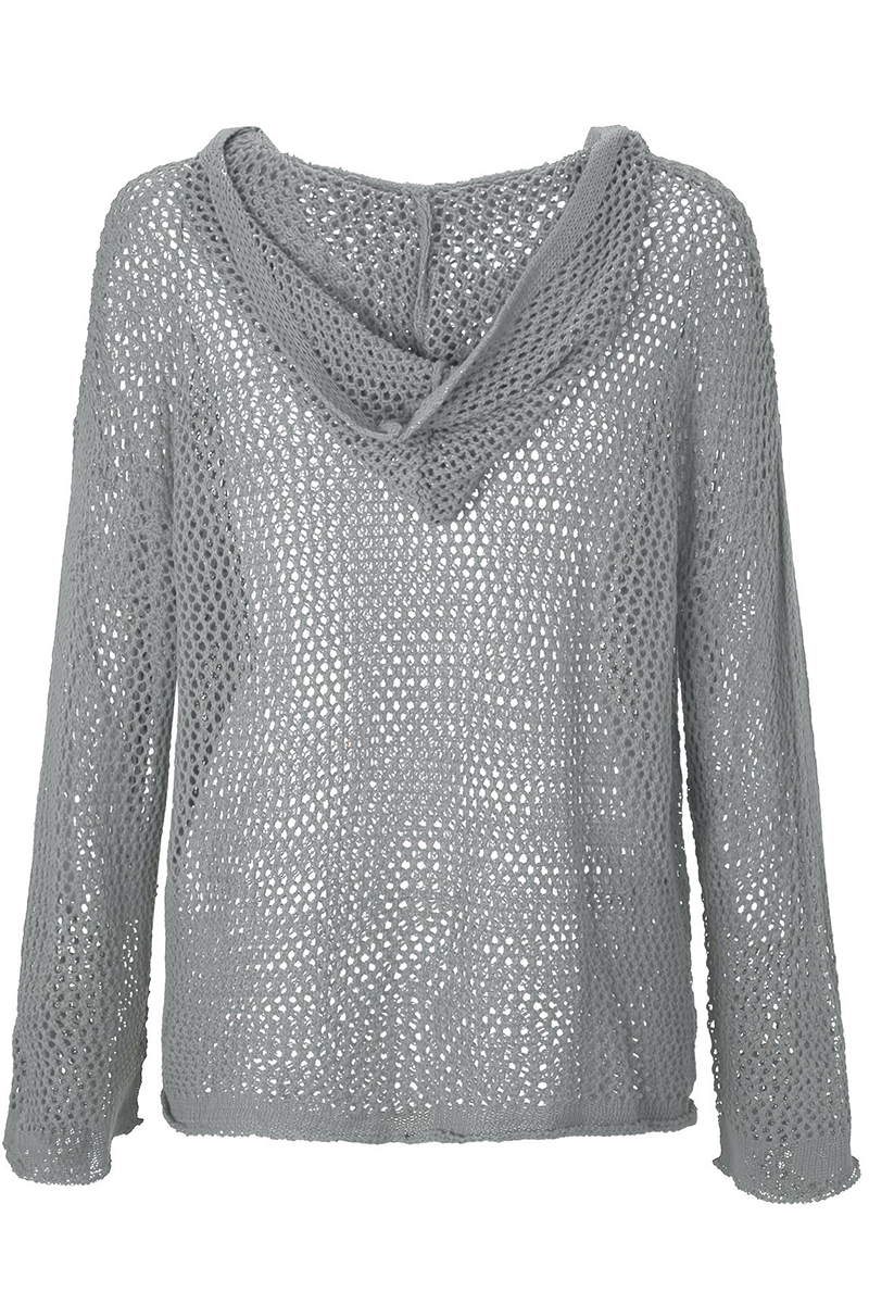 Bohonini Casual Solid Color Hooded Sweater for Daily Wear