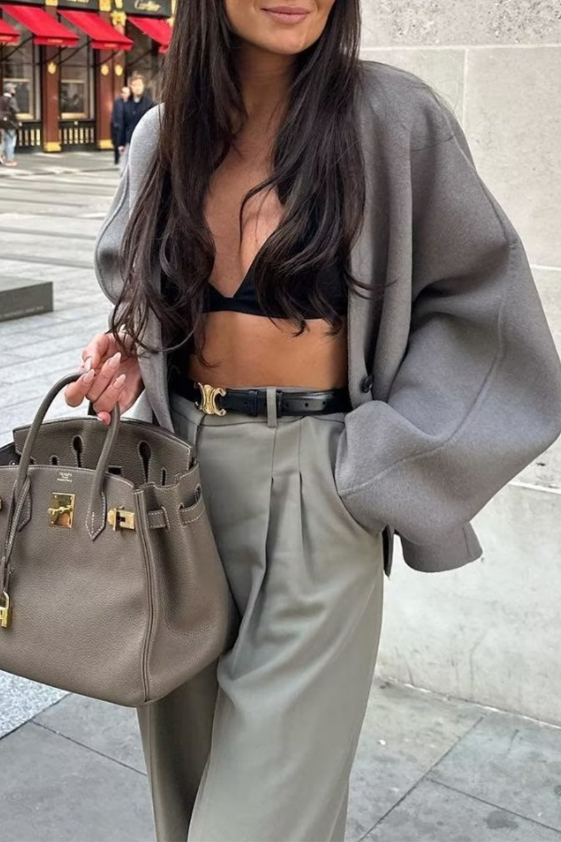 Florcoo V Neck Button Cardigan - Effortless Casual Style