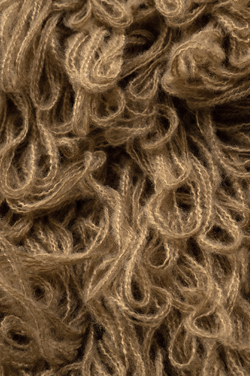 Fringed Trim Zipper Turtleneck Sweater for Effortless Style