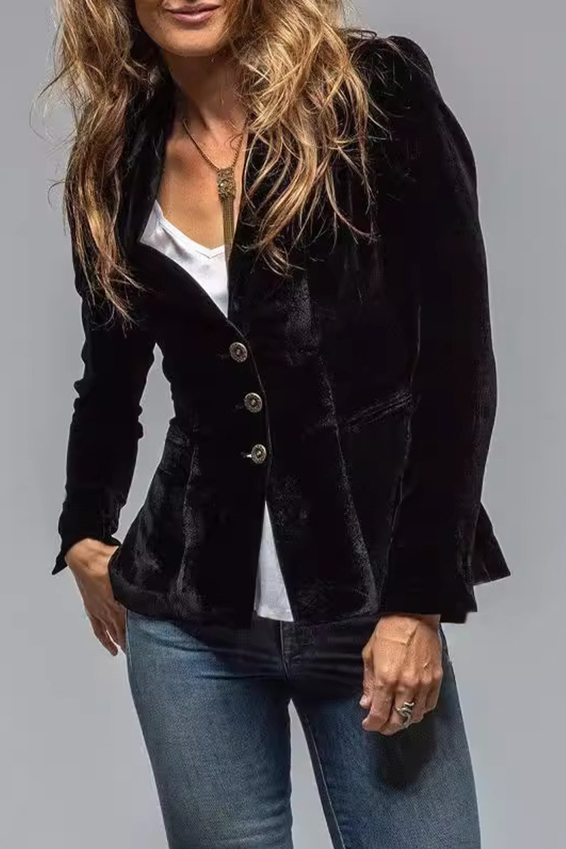 Bohonini Casual Turn-back Collar Pocket Jacket - 3 Colors