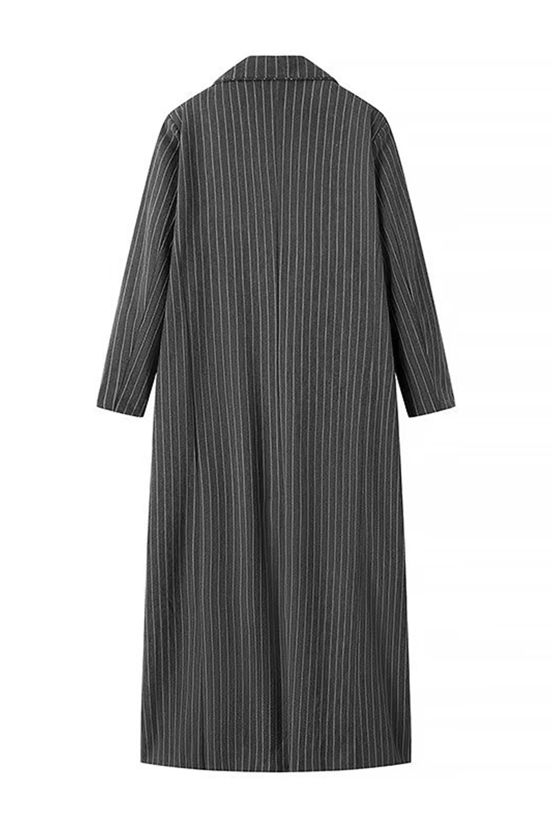 Bohonini Casual Stripe Pocket Patchwork Outerwear Jacket