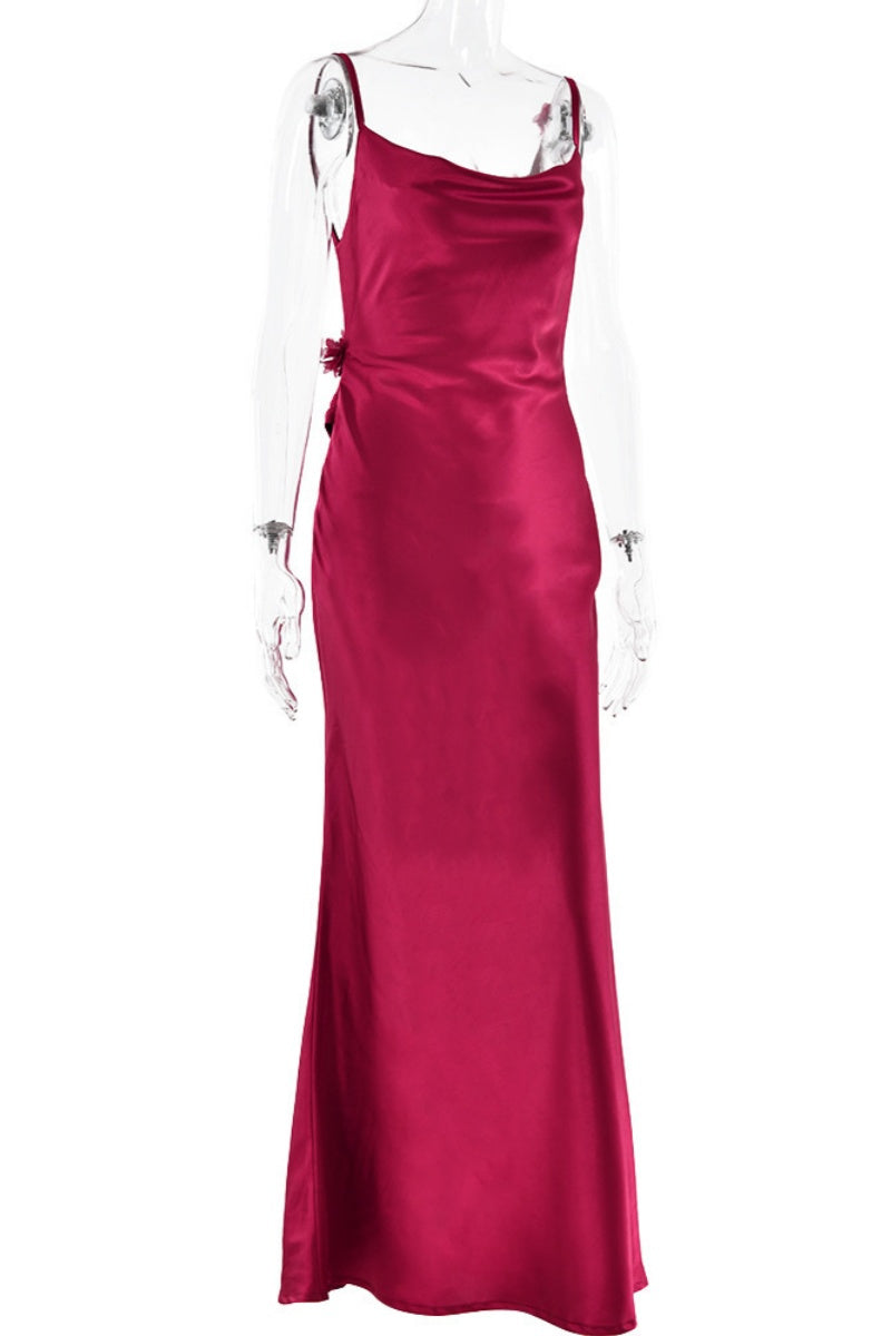 Sexy Formal Backless Spaghetti Strap Long Dresses(3 Colors) - Fashionpara