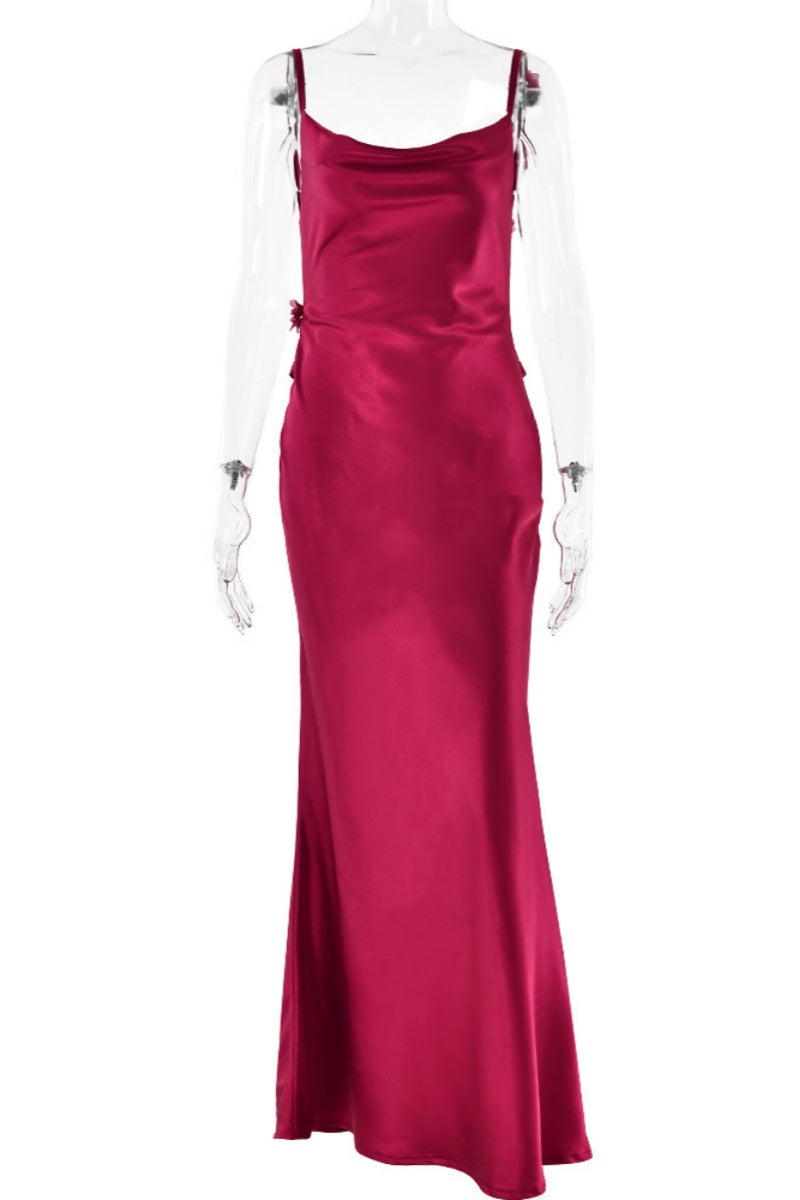 Sexy Formal Backless Spaghetti Strap Long Dresses(3 Colors) - Fashionpara