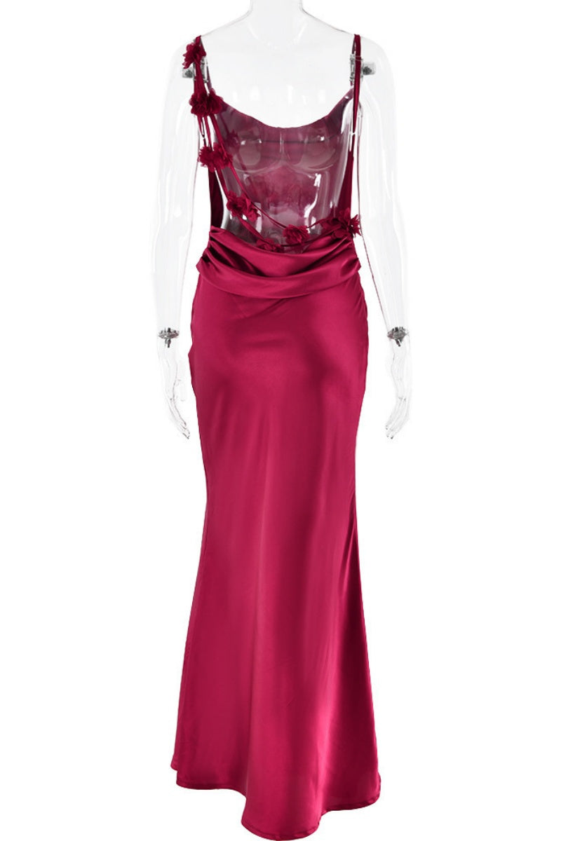 Sexy Formal Backless Spaghetti Strap Long Dresses(3 Colors) - Fashionpara