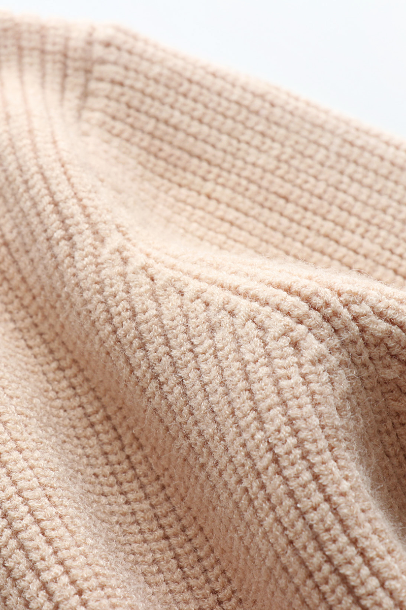 Bohonini Solid Color V Neck Sweater for Effortless Style