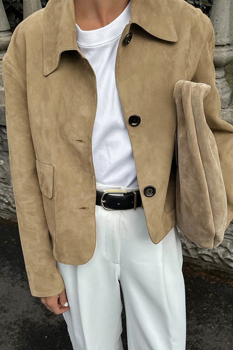 Bohonini Casual Turndown Collar Blazer for All-Day Comfort