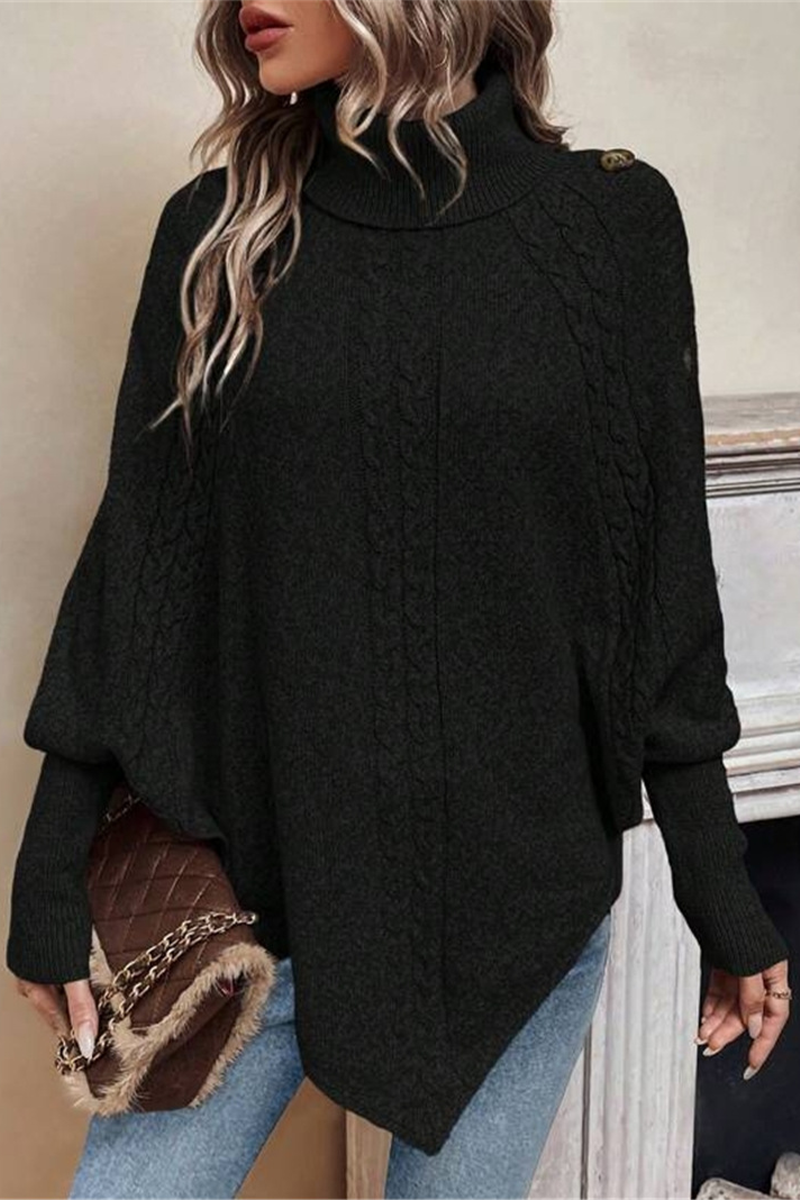 Bohonini Casual Weave Turtleneck Sweater in 3 Colors
