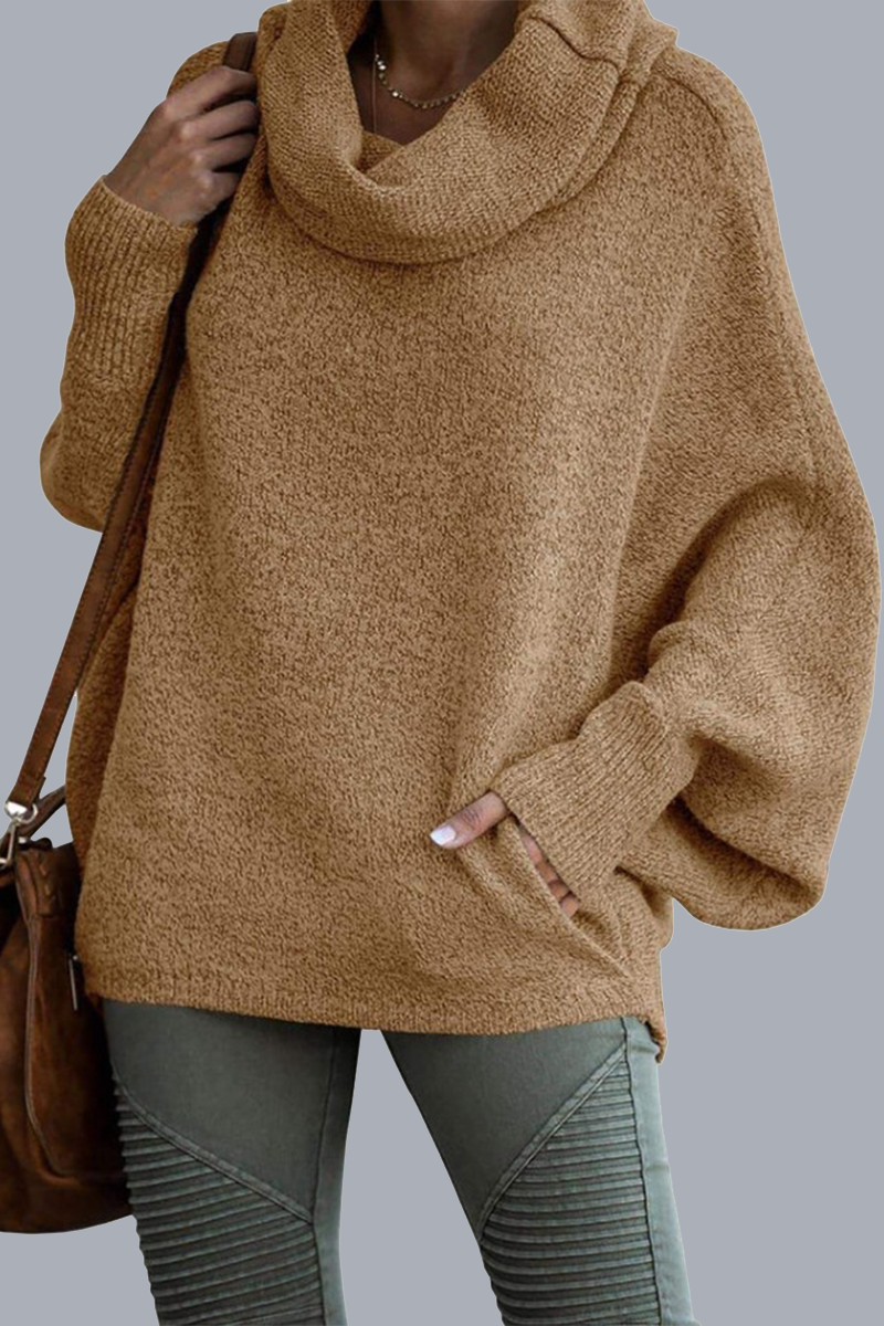 Bohonini Casual Pocket Scarf Sweater in 6 Stylish Colors