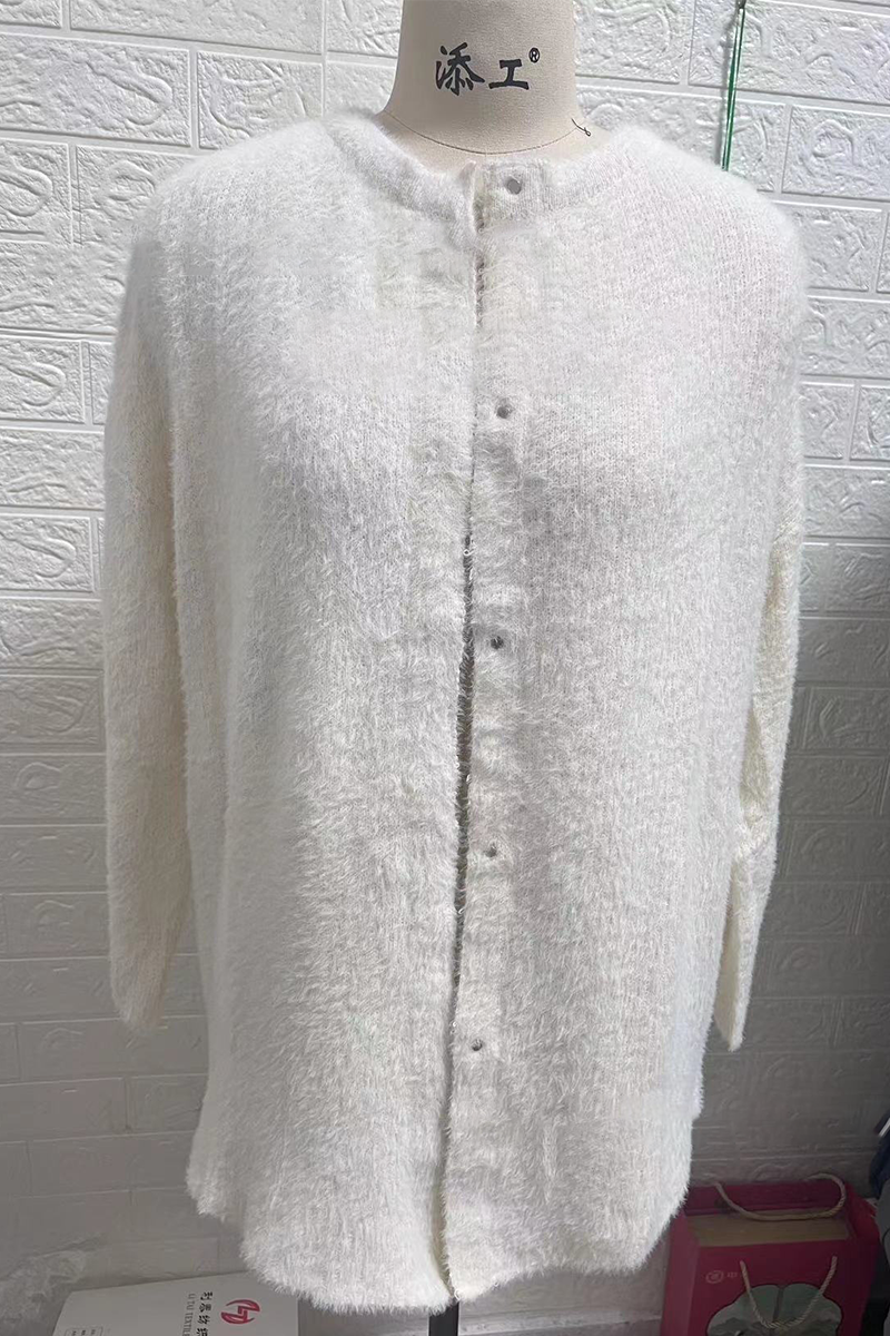 Stylish Casual Patchwork Knitted Jacket - 9 Color Options