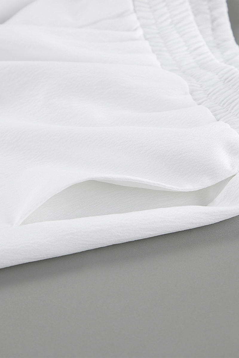 Casual Street Pocket Lace Up Turndown Collar Long Sleeve Two Pieces - Fashionpara