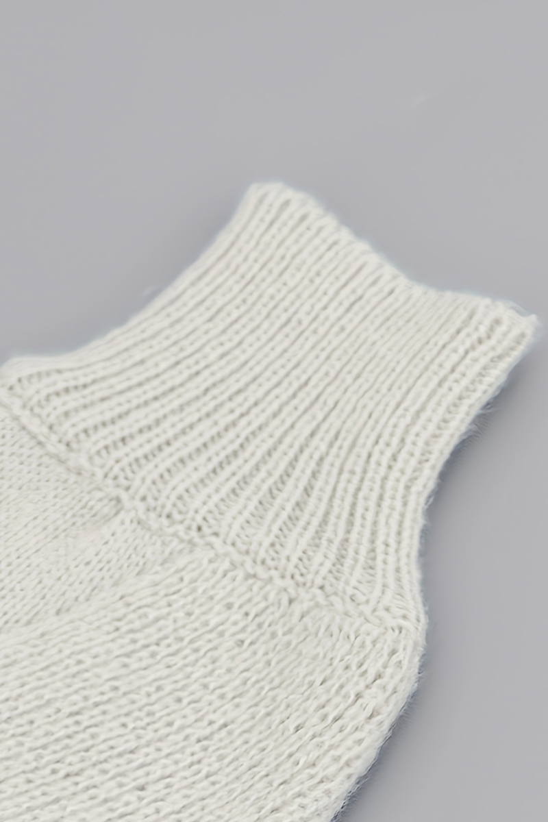 Florcoo Casual Solid Color O Neck Sweater for Effortless Style