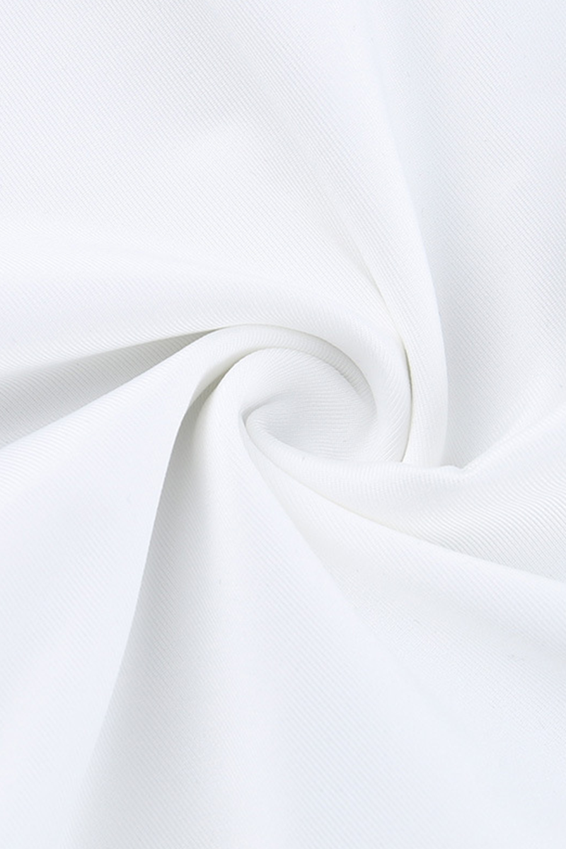 Sexy Ruched V Neck Wrapped Skirt Dresses - Fashionpara