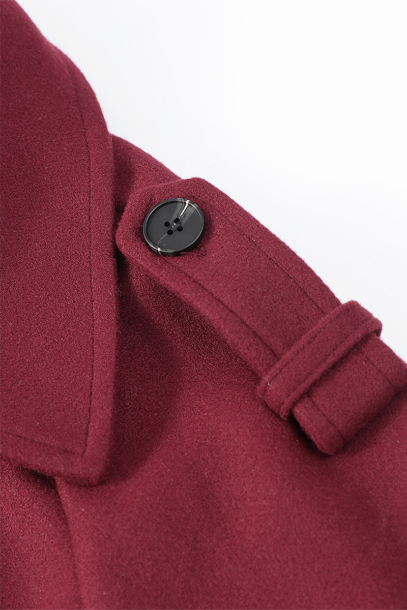 Stylish Casual Lace-Up Turndown Collar Outerwear Jacket