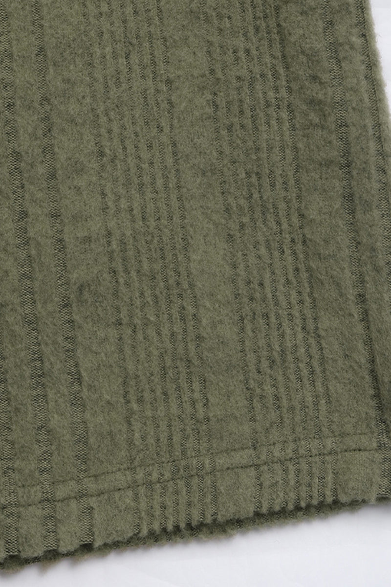 Casual Street Lace Up Zipper Potholes Turndown Collar A Line Dresses - Fashionpara