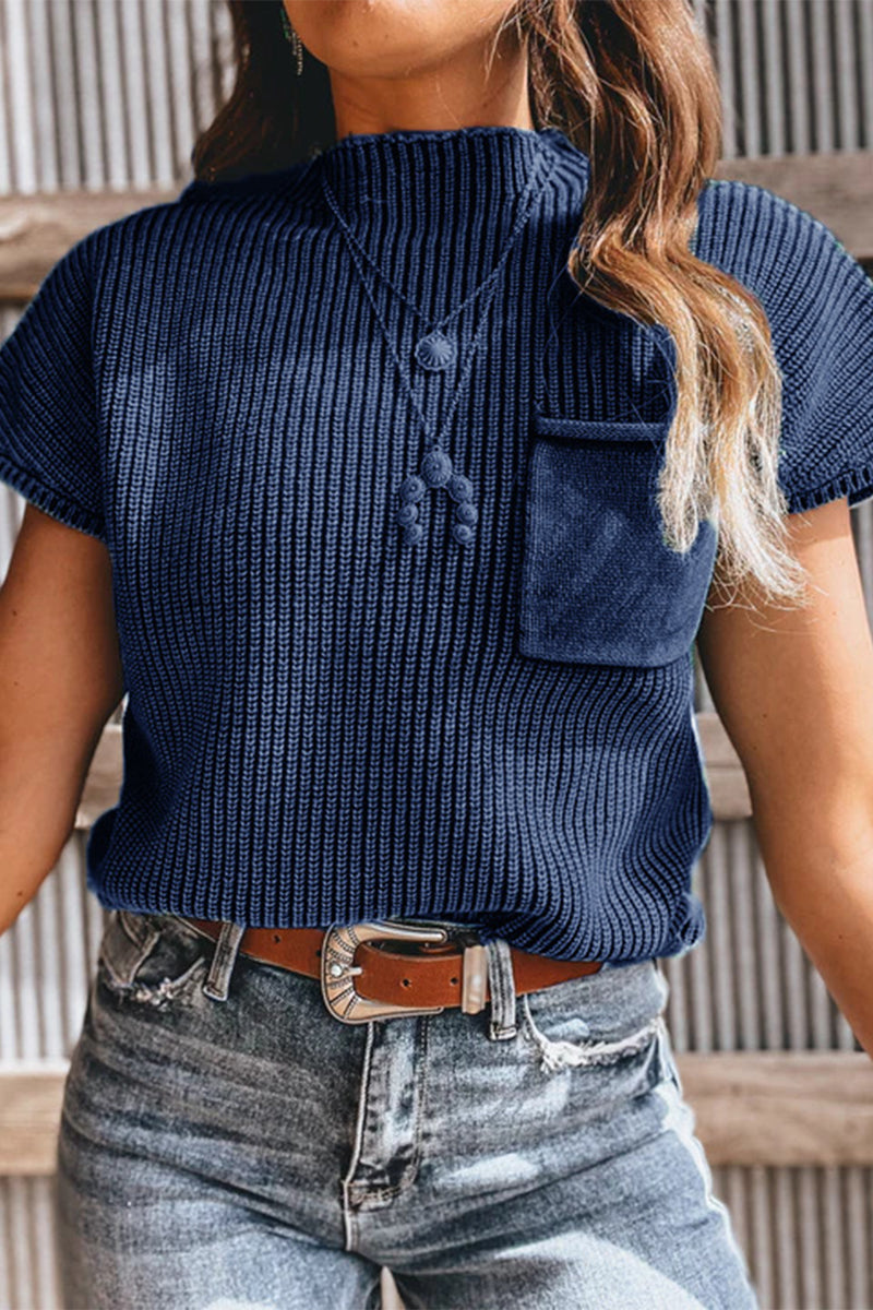 Bohonini Casual Half Turtleneck Sweater in Various Colors