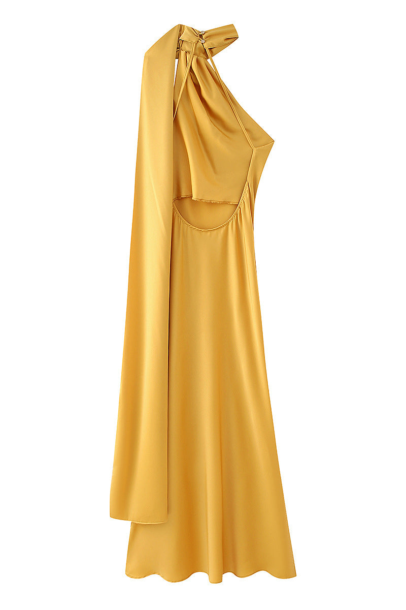 Sexy Irregular Halter Evening Dresses(4 Colors) - Fashionpara