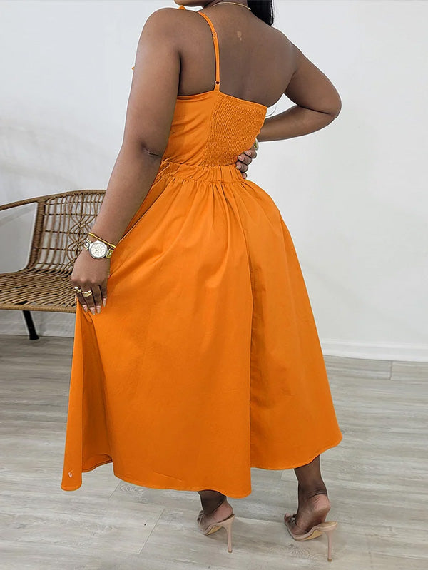 Floral Cutout Dress  Fashionpara