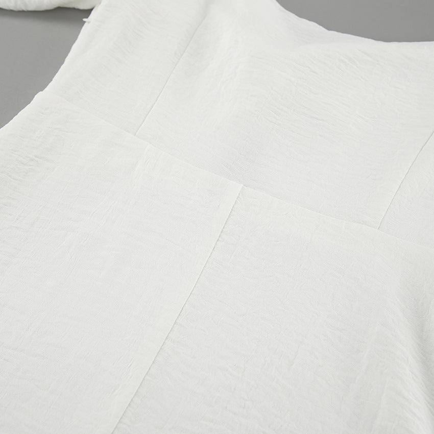 Fae Off Shoulder Dress - White