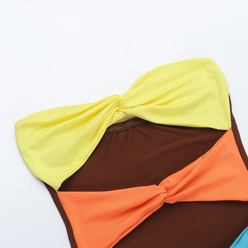 Jonjo Maxi Dress - Brown