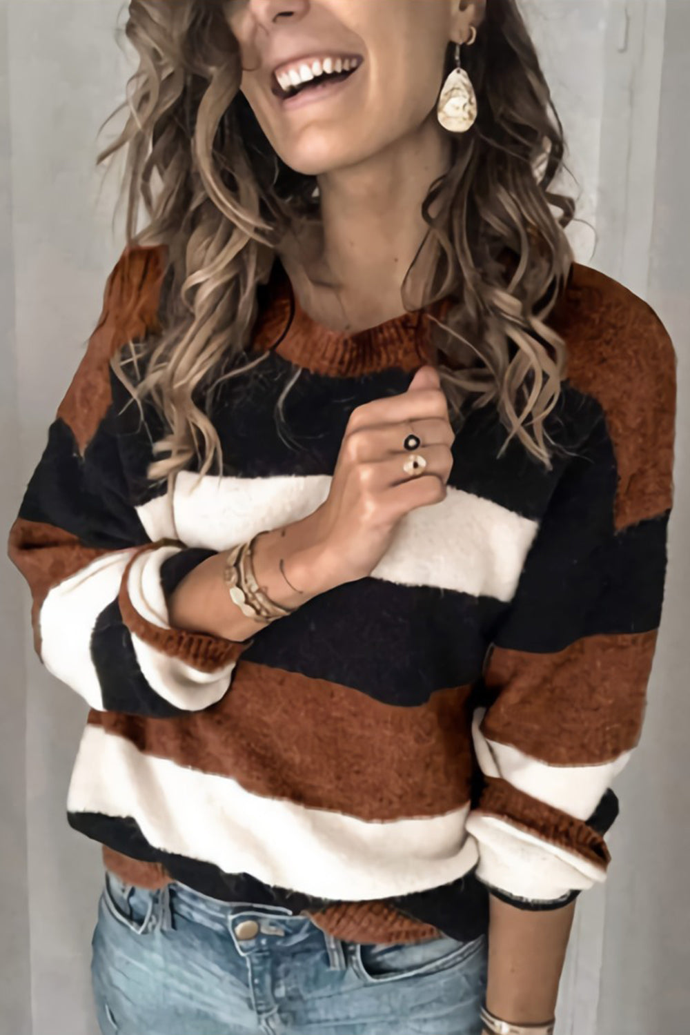 Knitted Long Sleeve Bottoming Shirt