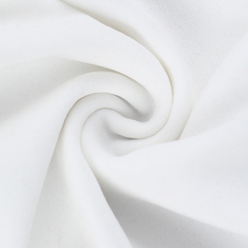 Frostene Off Shoulder Mini Dress-White