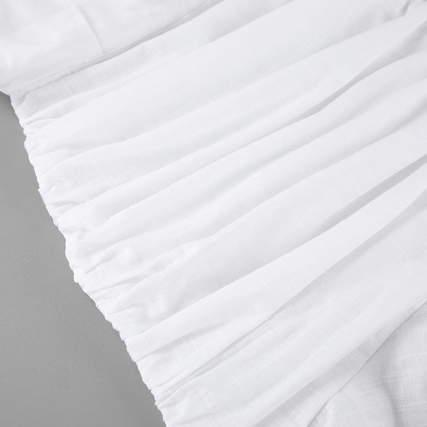 Greece Babe Mini Dress - White