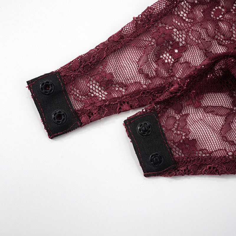 Stella Maxi Dress - Maroon