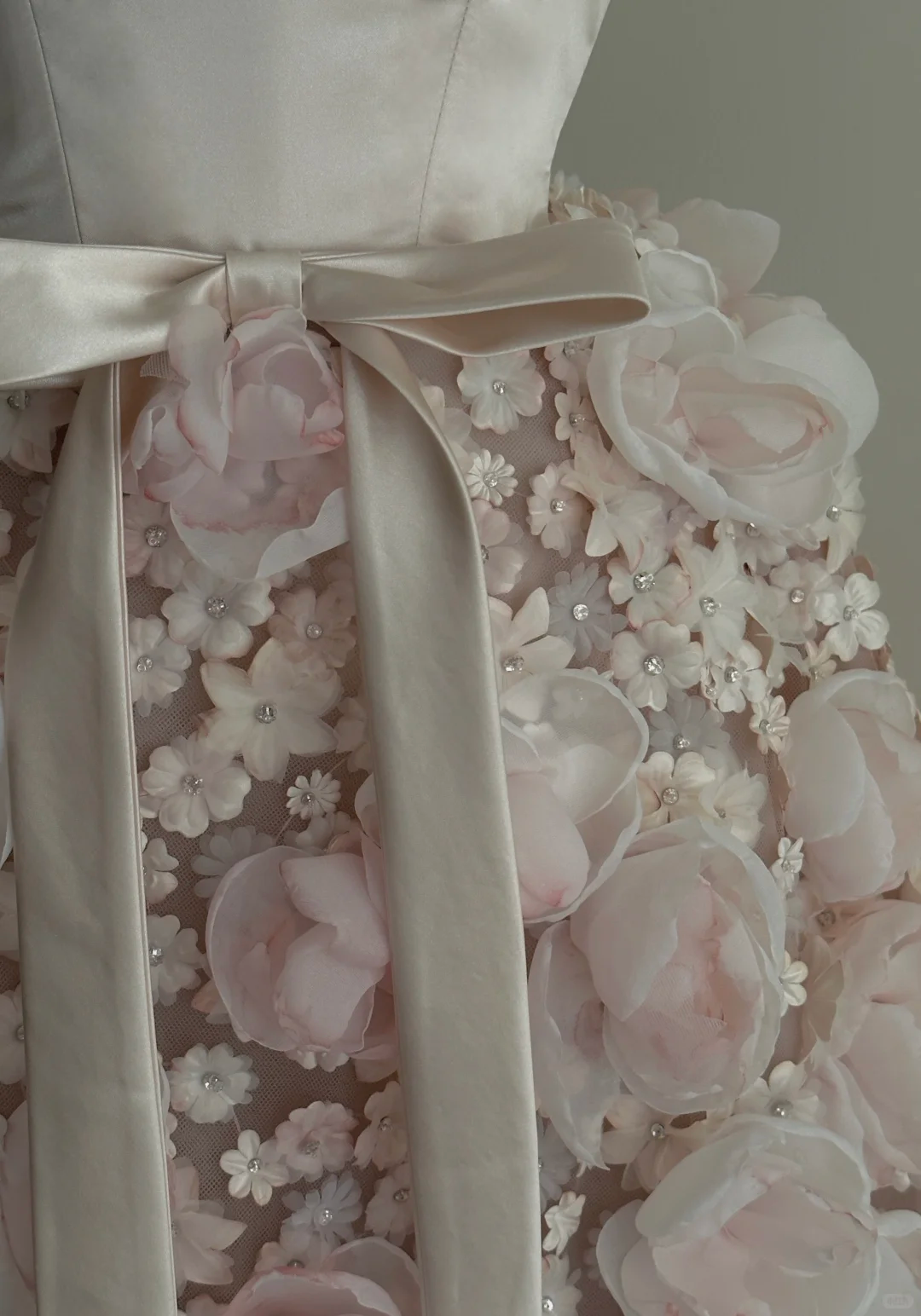 Pink Floral Long Prom Dress Sweet 16 Birthday Dress Evening Dress - Fashionpara