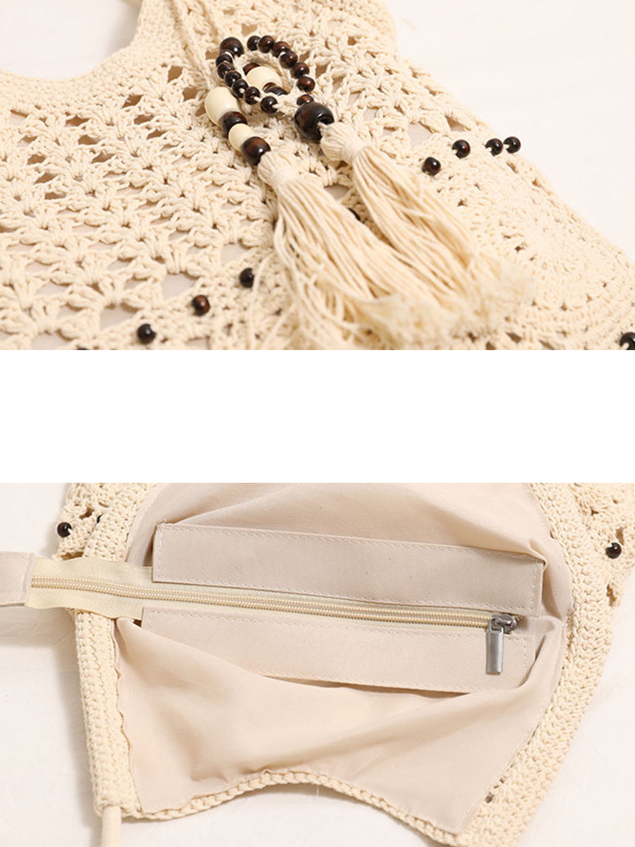 Weave Beach Vintage Bag Cotton Shoulder