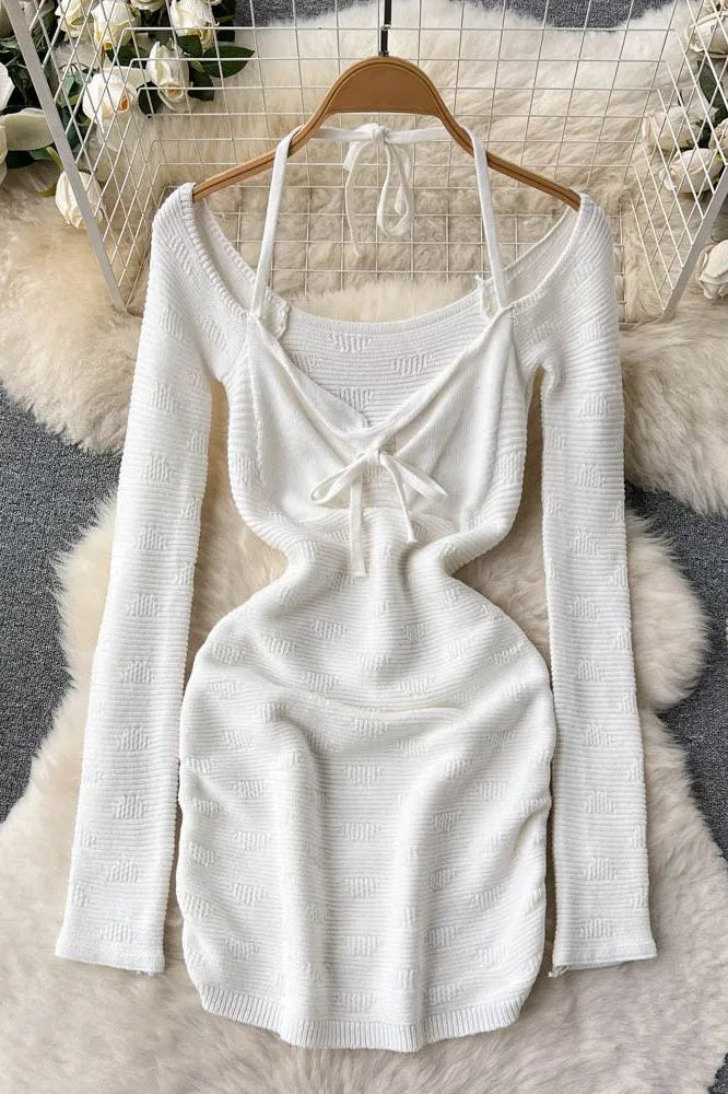 Elegant Long Sleeve Bodycon Mini Dress for Any Occasion