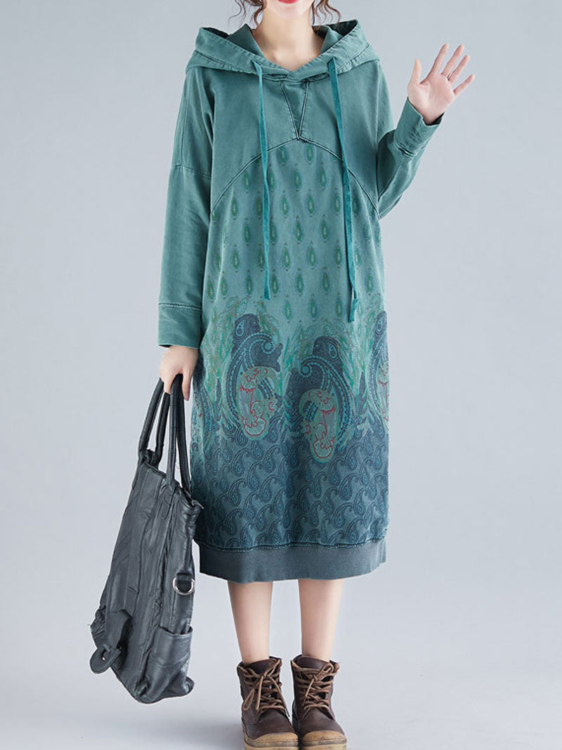 You Are Not Around Hooded - Fashionpara