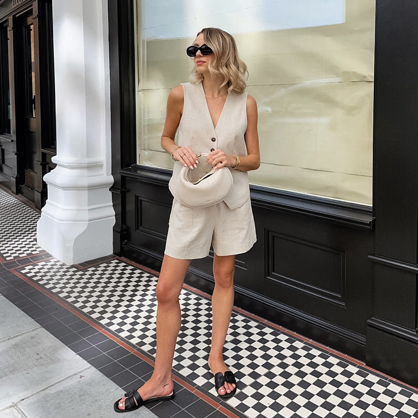 Janette Co-ord - Khaki