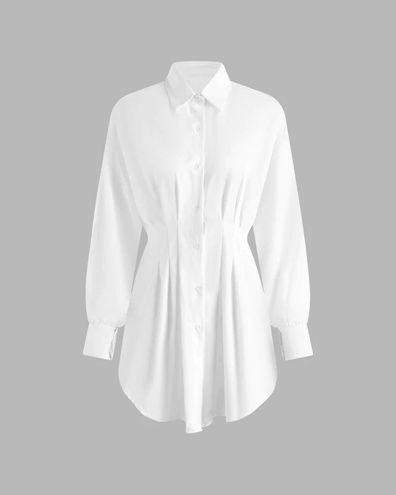 Escapism Shirt Dress - Fashionpara