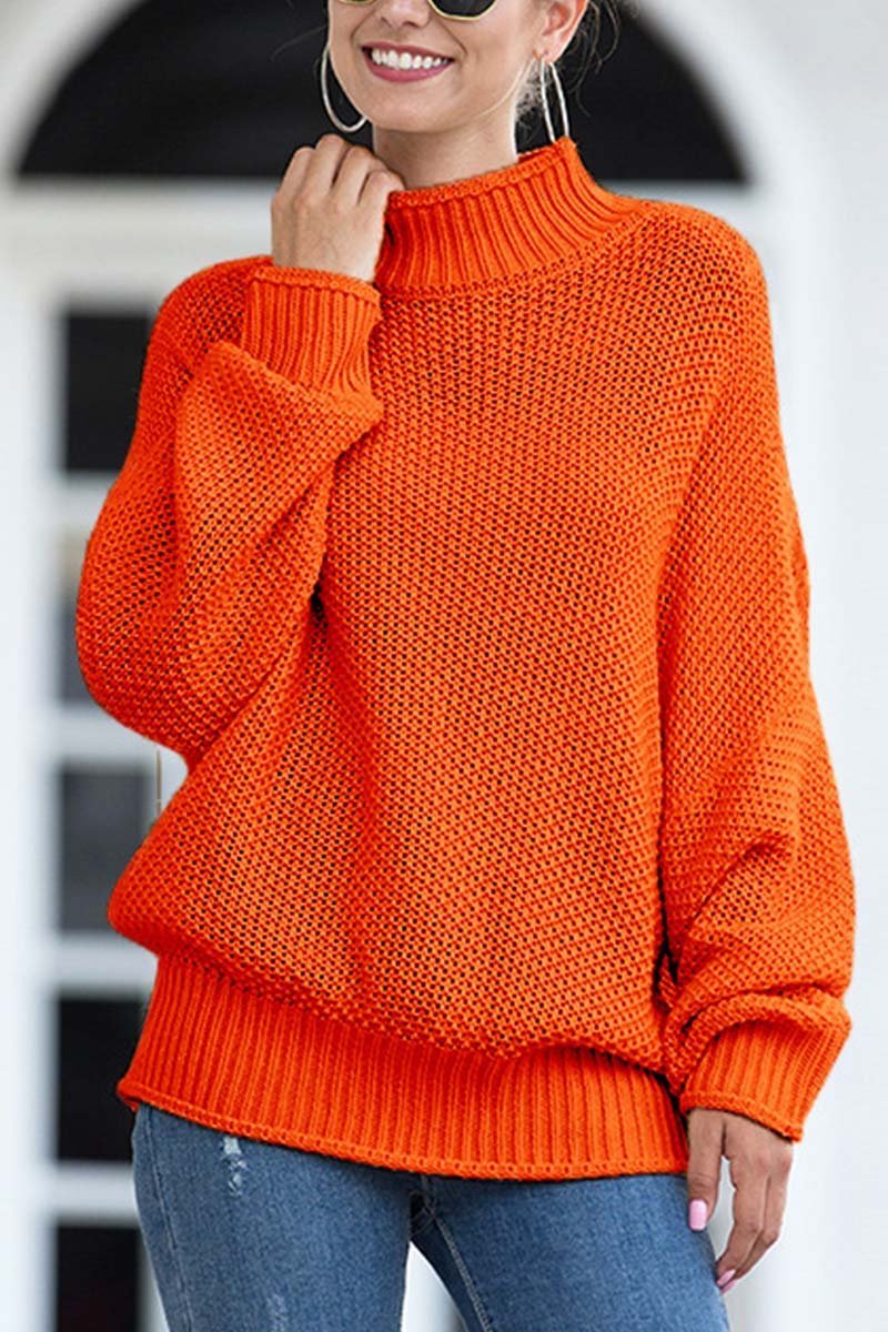 Florcoo Breathable Knit Sweater in Three Elegant Colors