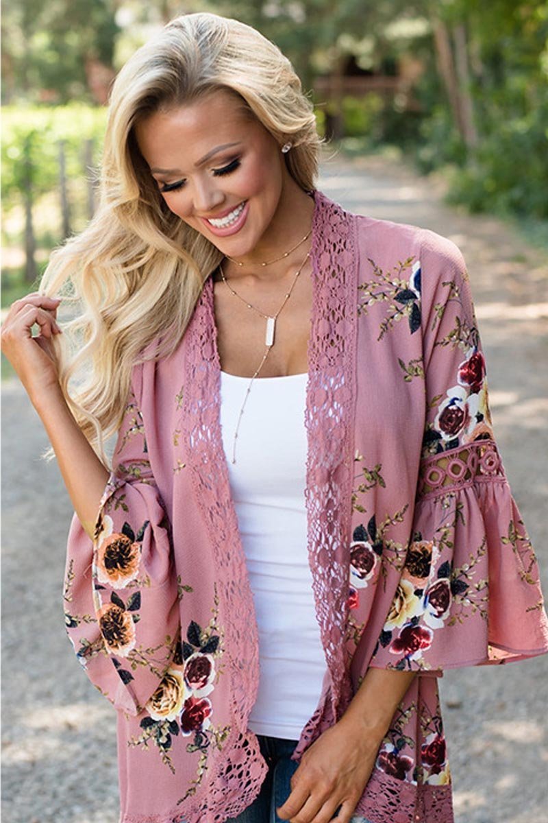 Florcoo Floral Lace Jacket