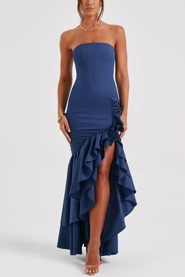 Lindsay Off Shoulder Maxi Dress - View 10