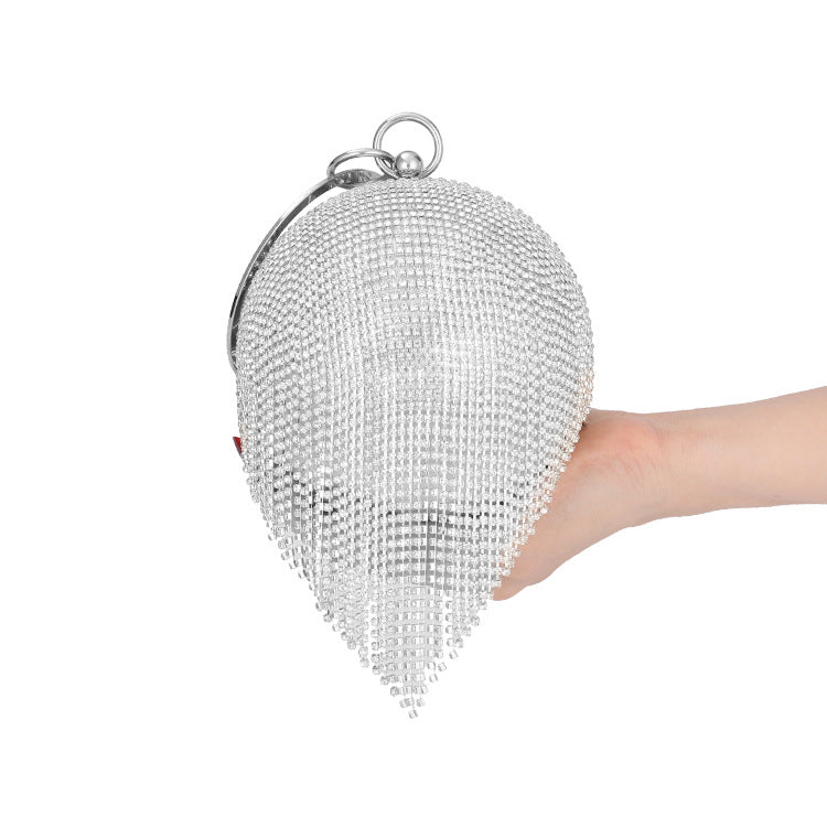 Round Fringe Party Bag