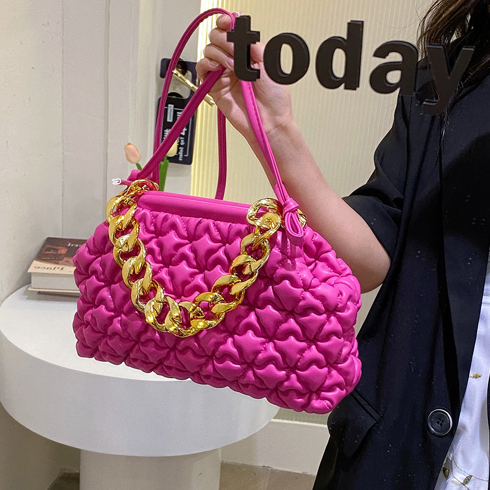 One-shoulder Chain Crossbody Bag