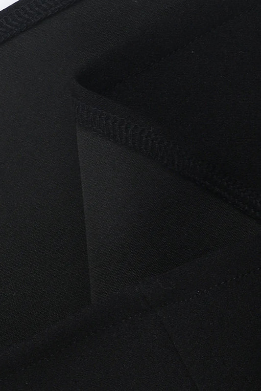 Pearl Trim Square Neck Party Dress