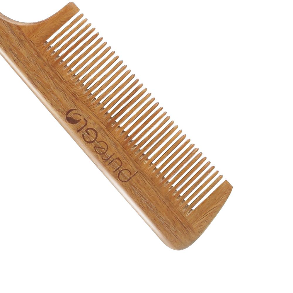 Anti-static Wooden Teasing Hair Comb