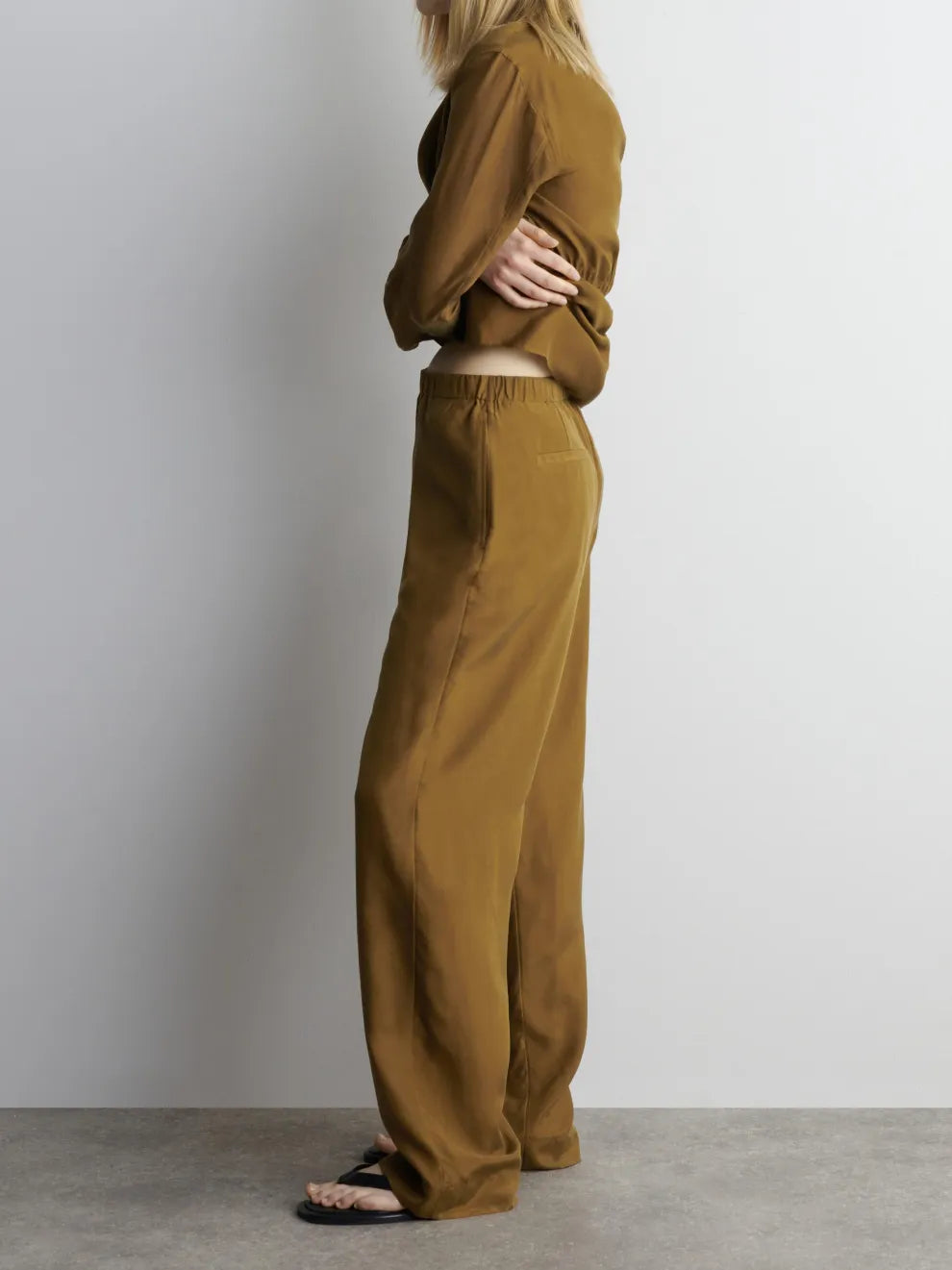 Chic Lapel Coat and Pants Set for Elegant Professional Style