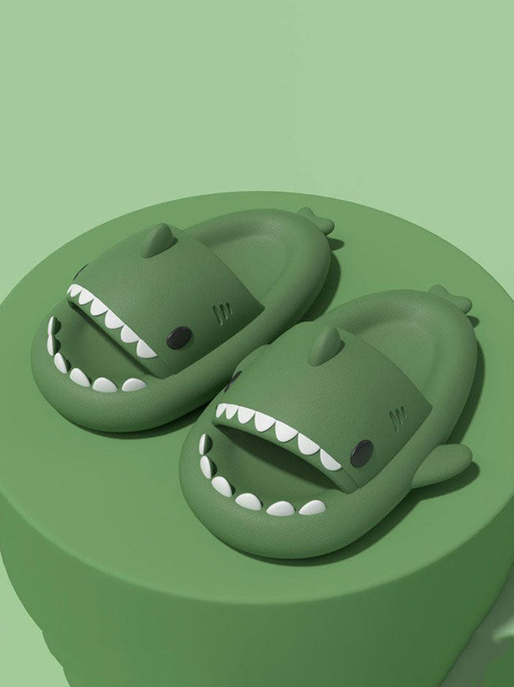Unisex Casual Shark Slides