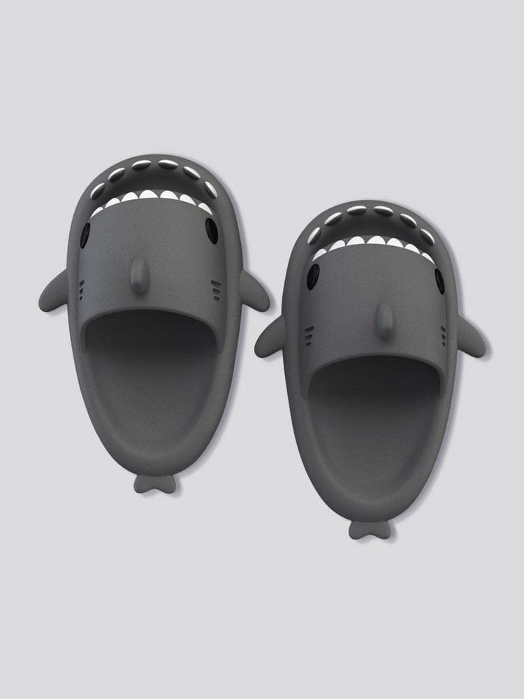 Unisex Casual Shark Slides