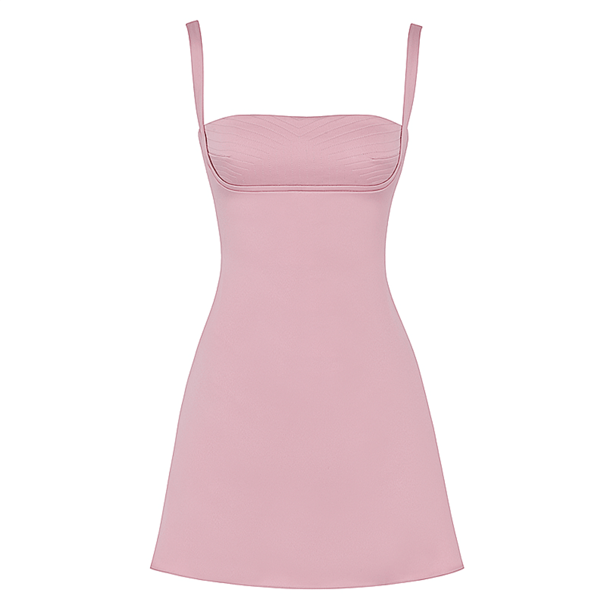 Balancing Satin Mini Dress - View 9