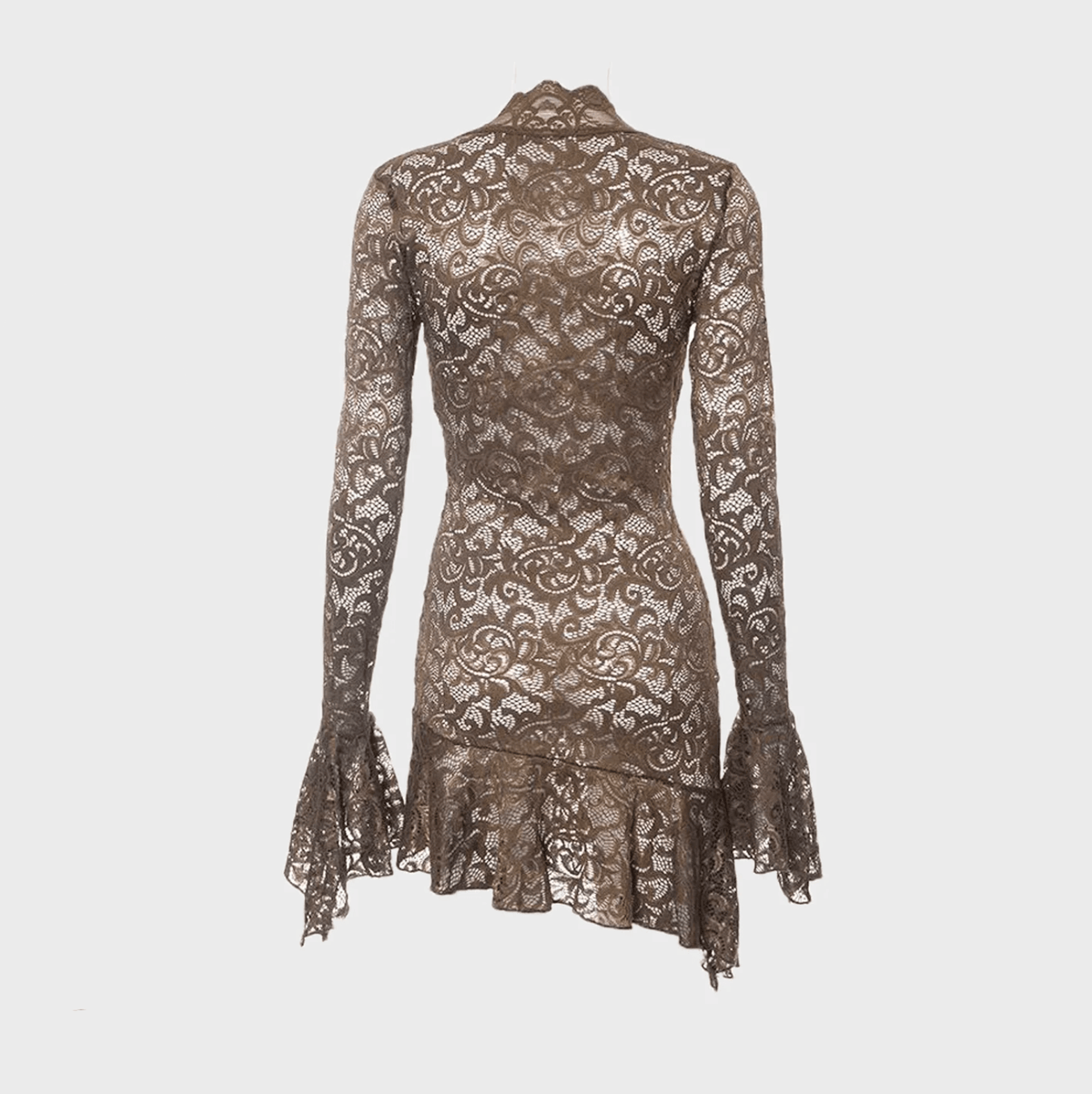 Solo Harmony Lace Mini Dress - View 10
