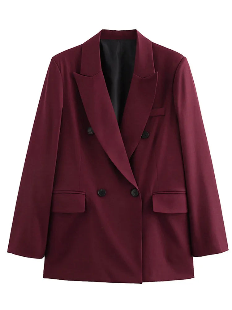 Burgundy Suit Coat